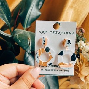 Abstract earrings